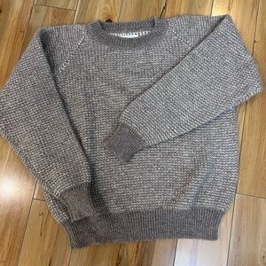 Vintage red rover alpaca wool